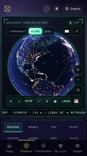 Esoteria Observatory globe