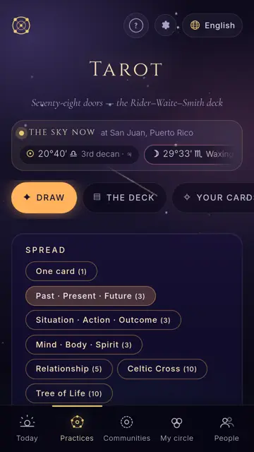 Esoteria Tarot reading